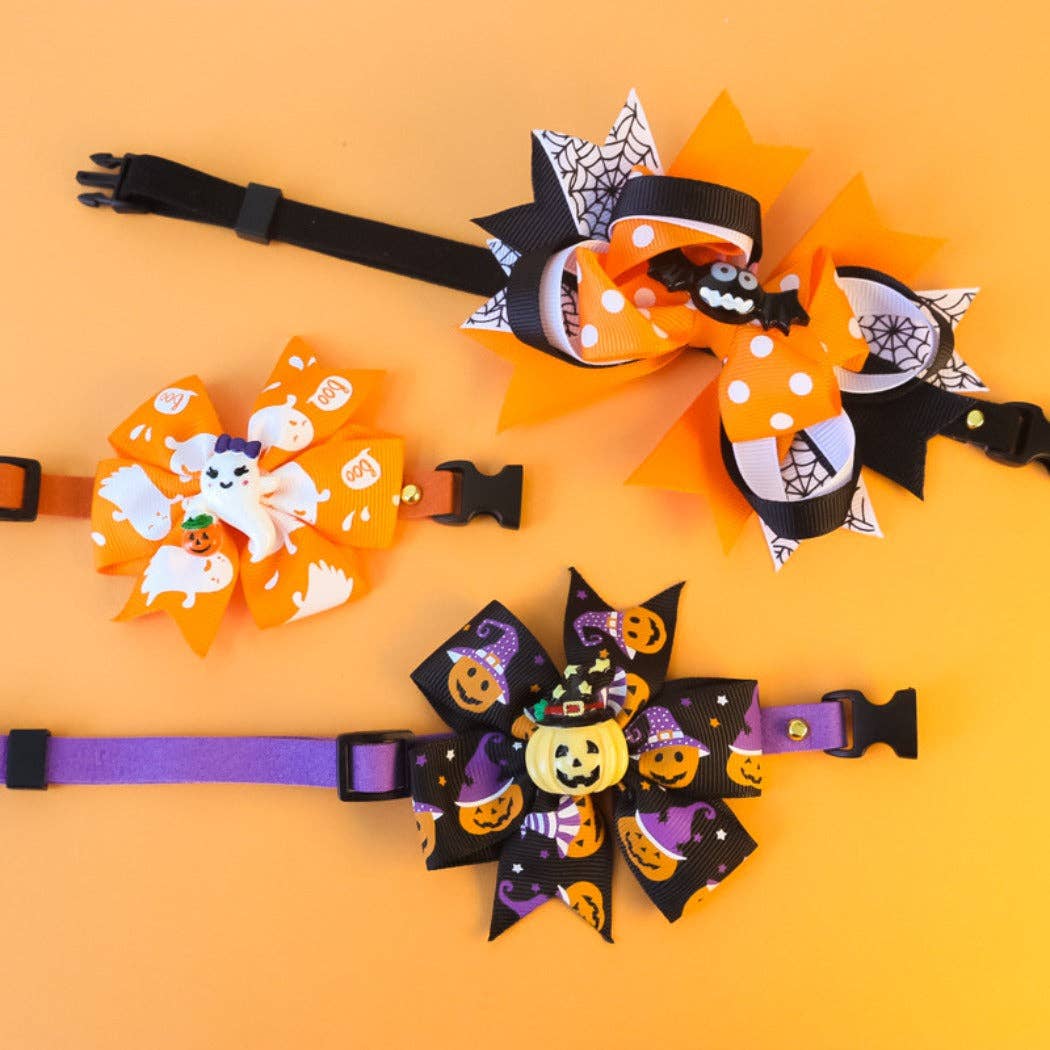 Clearance- Spooky Halloween Pet Collar