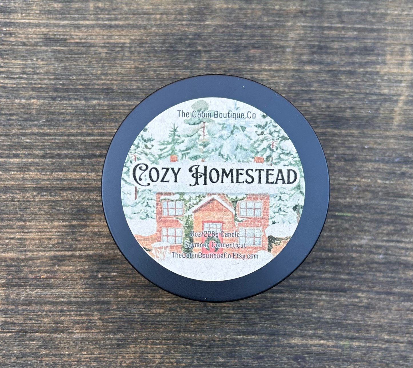 Cozy Homestead Candle - Christmas Collection - Holiday