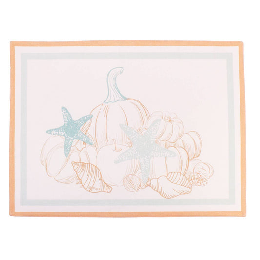 Fall/Harvest Pumpkins Give Thanks Placemat