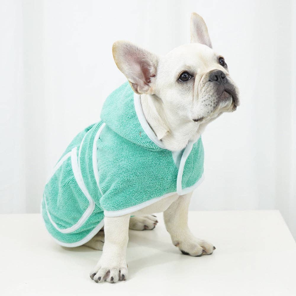 Clearance- Colorful Dog Drying Bathrobe