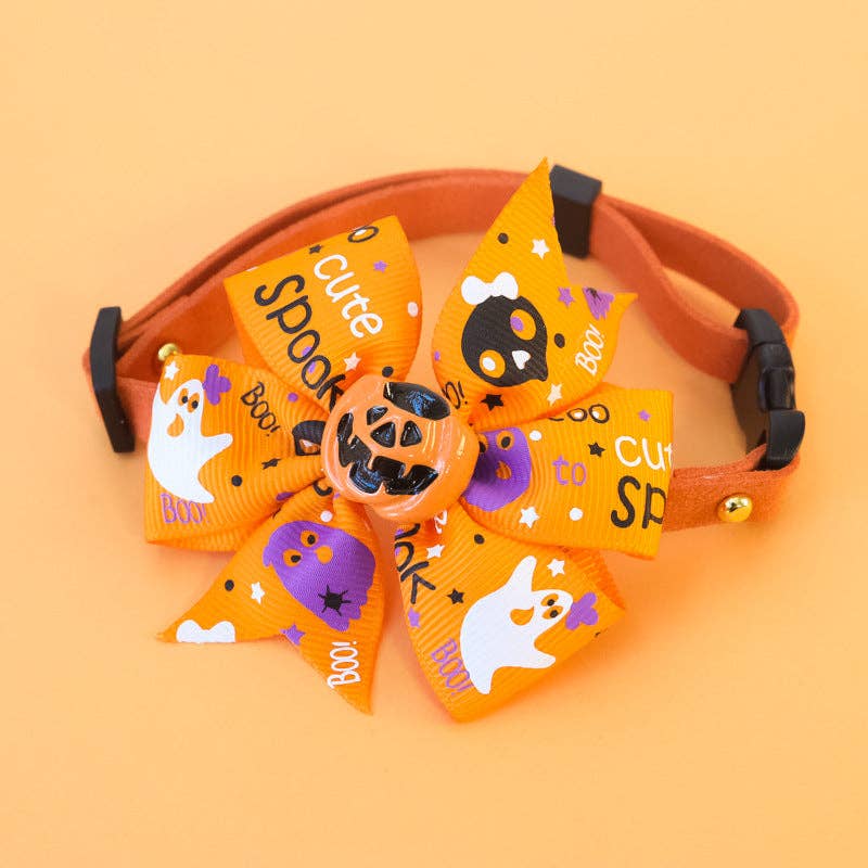 Clearance- Spooky Halloween Pet Collar