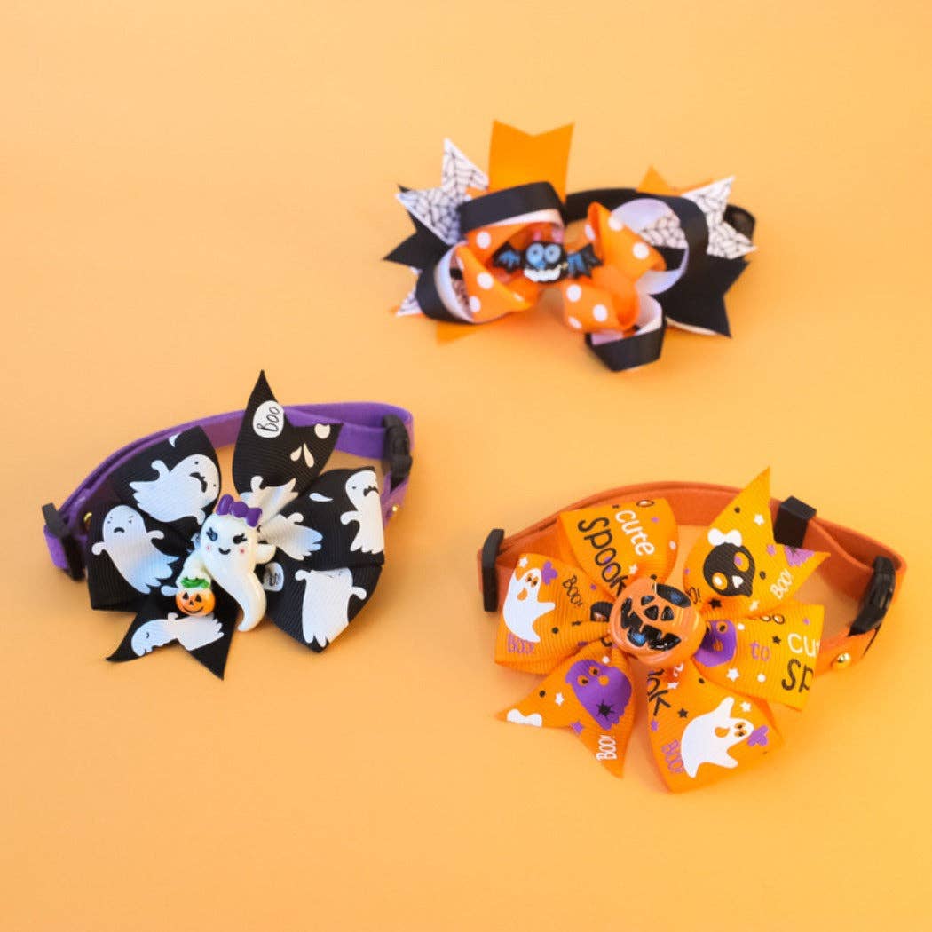 Clearance- Spooky Halloween Pet Collar