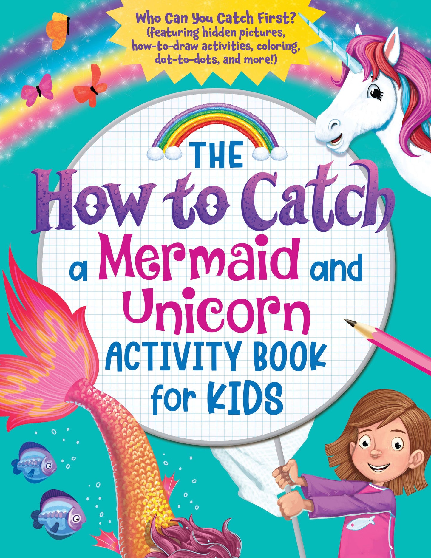 How to Catch a Mermaid and Unicorn Activity Book for Kids