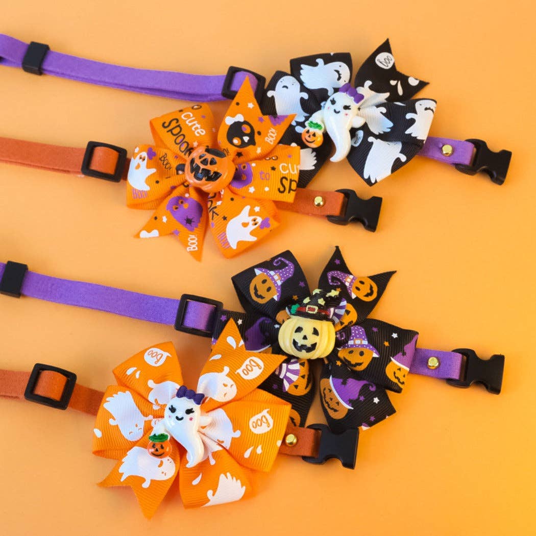 Clearance- Spooky Halloween Pet Collar